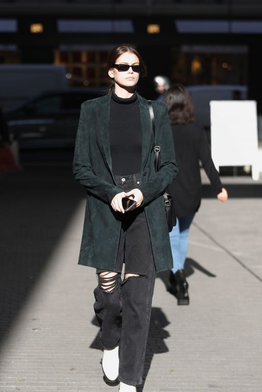 KAIA GERBER Out in Paris 02/27/2019