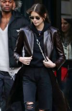 KAIA GERBER Out in Paris 03/01/2019