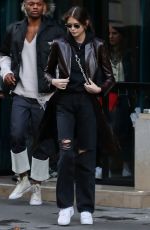 KAIA GERBER Out in Paris 03/01/2019