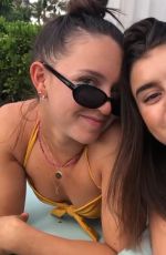 KALANI HILLIKER on Vacation with Sister - Instagram Pictures and Video, March 2019