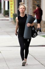 KALEY CUOCO Leaves Yoga Class in Studio City 03/11/2019