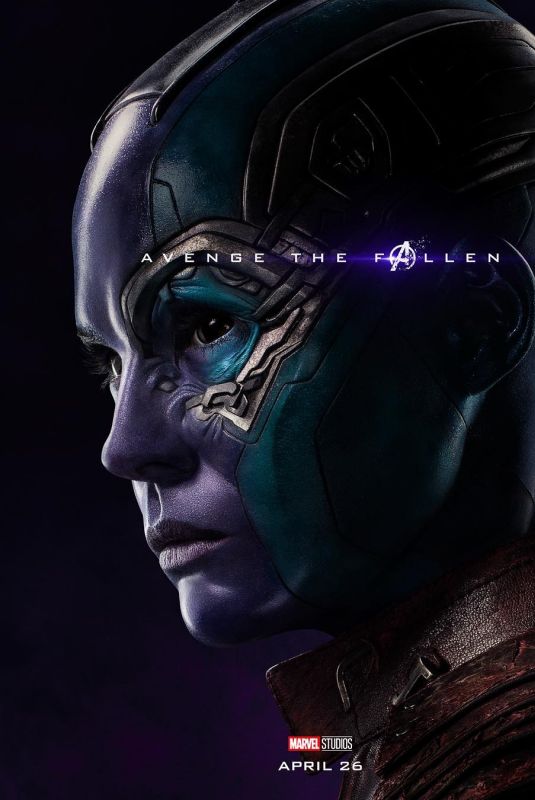 KAREN GILLAN - Avengers: Endgame Poster and Trailer
