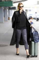 KARLIE KLOSS at JFK Airport in New York 03/06/2019