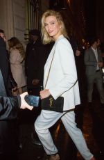 KARLIE KLOSS at Off-white Party in Paris 02/28/2019