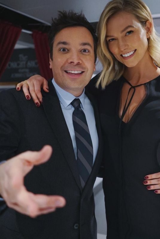 KARLIE KLOSS at Tonight Show Starring Jimmy Fallon – Instagram Pictures 03/11/2019