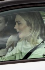 KARLIE KLOSS Driving an Car Out in Paris 03/05/2019