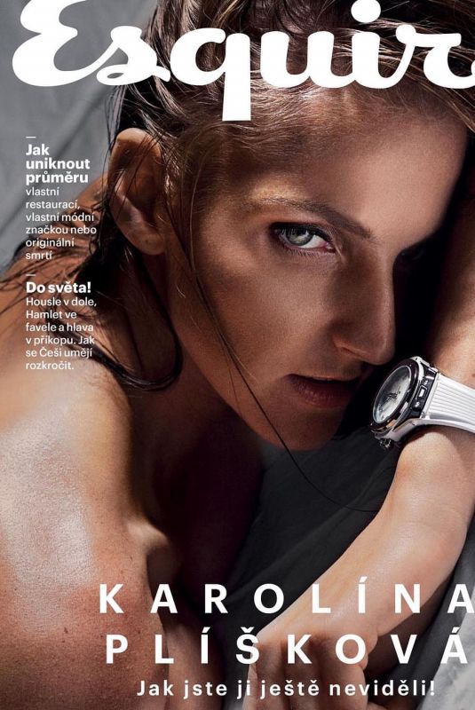 KARLINA PLISKOVA in Esquire Magazine, Czech Republic March 2019