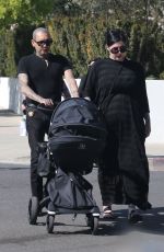 KAT VON D and Rafael Reyes Out in Los Angeles 03/30/2019