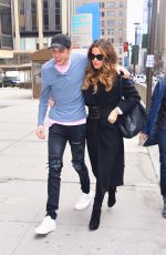 KATE BECKINSALE and Pete Davidson Arrives at NY Rangers Game in New York 03/03/2019