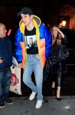 KATE BECKINSALE and Pete Davidson Night Out in New York 03/02/2019