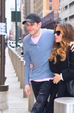 KATE BECKINSALE and Pete Davidson Out in New York 03/03/2019