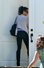 KATE BECKINSALE Arrives at Her Home in Los Angeles 03/30/2019