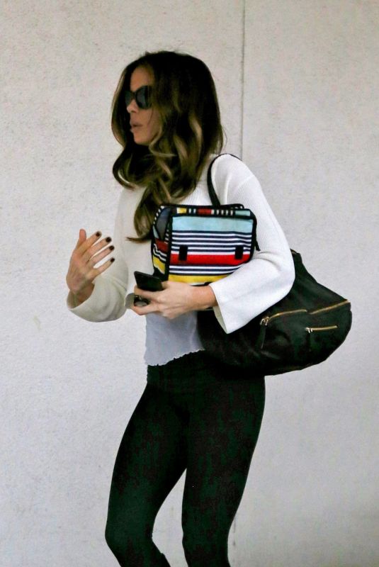KATE BECKINSALE Heading to a Hospital in Los Angeles 03/11/2019