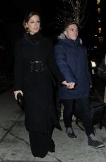 KATE BECKINSALE Night Out in New York 02/28/2019