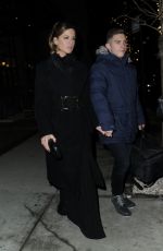 KATE BECKINSALE Night Out in New York 02/28/2019