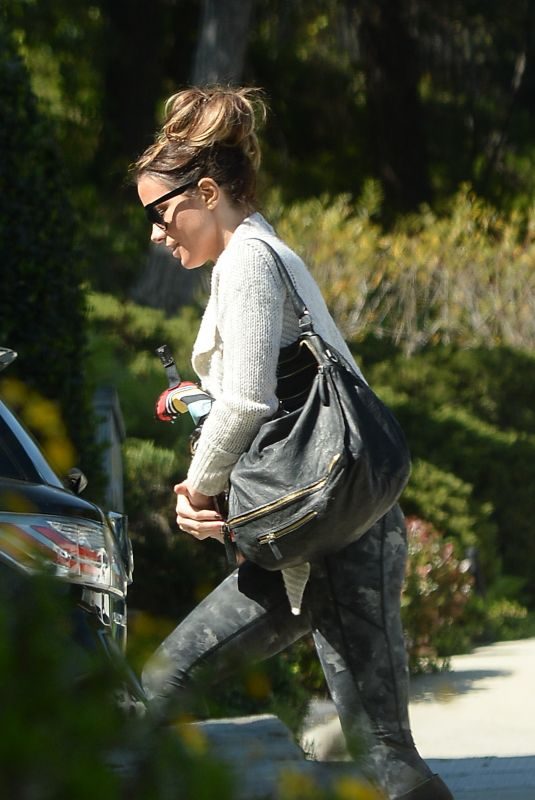 KATE BECKINSALE Out in Los Angeles 03/20/2019