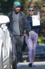 KATE HUDSON and Danny Fujikawa Out in Pacific Palisades 03/10/2019
