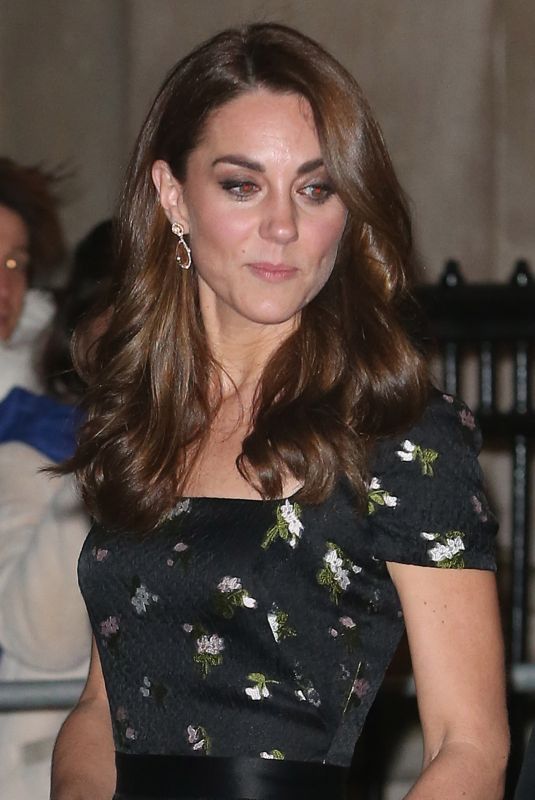 KATE MIDDLETON Arrives at 2019 Portrait Gala in London 03/12/2019