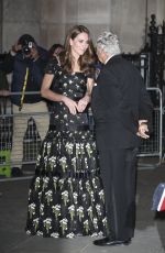 KATE MIDDLETON Arrives at 2019 Portrait Gala in London 03/12/2019