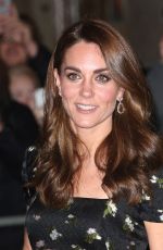 KATE MIDDLETON Arrives at 2019 Portrait Gala in London 03/12/2019