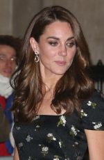 KATE MIDDLETON Arrives at 2019 Portrait Gala in London 03/12/2019