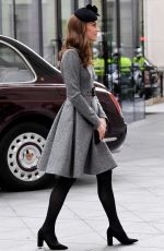 KATE MIDDLETON Arrives at King