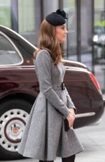 KATE MIDDLETON Arrives at King