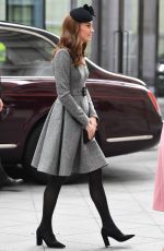 KATE MIDDLETON Arrives at King