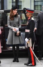 KATE MIDDLETON Arrives at King
