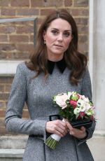 KATE MIDDLETON Arrives at King