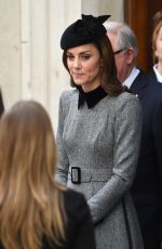 KATE MIDDLETON Arrives at King