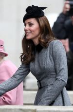 KATE MIDDLETON Arrives at King