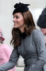 KATE MIDDLETON Arrives at King