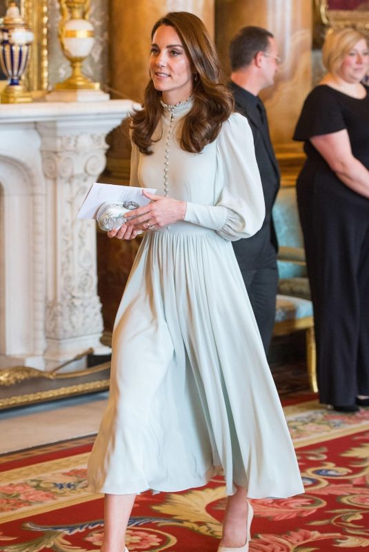 KATE MIDDLETON at a Reception to Mark 50th Anniversary of Investiture of the Prince of Wales in London 03/05/2019