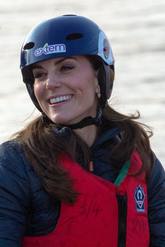 KATE MIDDLETON at Roscor Youth Village in Belfast 02/27/2019