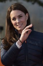 KATE MIDDLETON at Roscor Youth Village in Belfast 02/27/2019