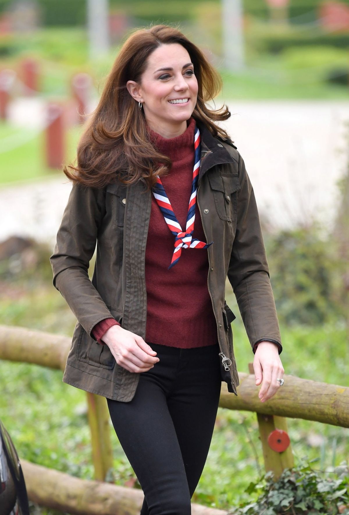 KATE MIDDLETON at Scouts HQ at Gilwell Park in Epping 03/28/2019 ...