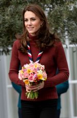 KATE MIDDLETON at Scouts HQ at Gilwell Park in Epping 03/28/2019
