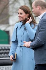 KATE MIDDLETON at St Josephs Sure Start Facility in Ballymena 02/28/2019