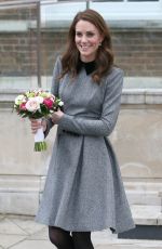 KATE MIDDLETON Leaves Foundling Museum in London 03/19/2019