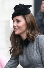 KATE MIDDLETON Leaves Foundling Museum in London 03/19/2019