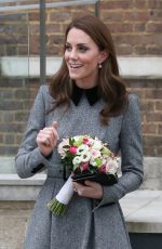 KATE MIDDLETON Leaves Foundling Museum in London 03/19/2019