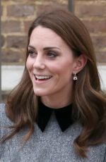 KATE MIDDLETON Leaves Foundling Museum in London 03/19/2019