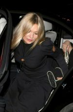 KATE MOSS Arrives at Annabel