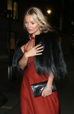 KATE MOSS at National Portrait Gallery Gala in London 03/12/2019