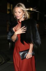 KATE MOSS at National Portrait Gallery Gala in London 03/12/2019