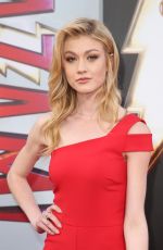 KATHERINE MCNAMARA at Shazam!’ Premeire in Hollywood 03/28/2019