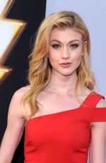 KATHERINE MCNAMARA at Shazam!’ Premeire in Hollywood 03/28/2019