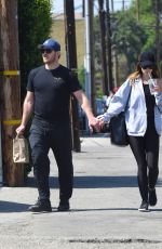 KATHERINE SCHWARZENEGGER and Chris Pratt at Kreation Organic Juicery in Los Angeles 03/25/2019