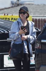 KATHERINE SCHWARZENEGGER and Chris Pratt at Kreation Organic Juicery in Los Angeles 03/25/2019